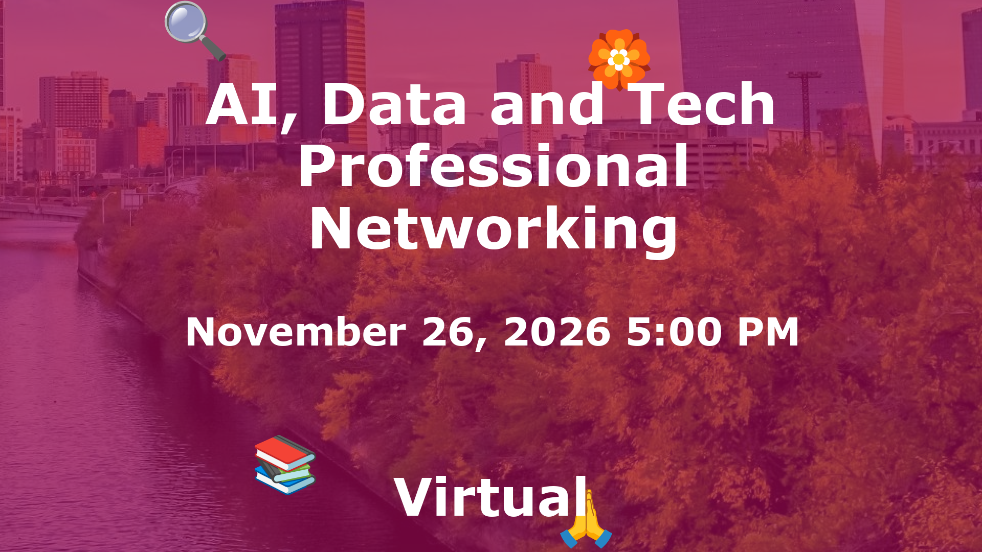 AI, Data and Tech Professional Networking event image